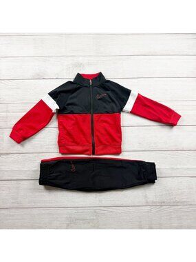 Nike Toddler Boys Tracksuit 2-Piece Jogger Set Full Zip 18-24 Months